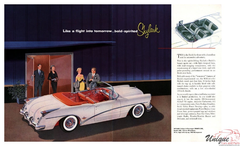 1954 Buick Brochure Page 10